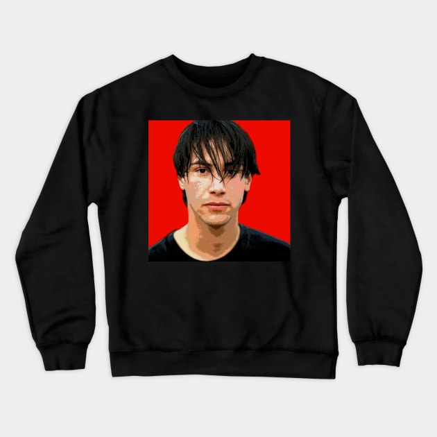 keanu reeves Crewneck Sweatshirt by oryan80